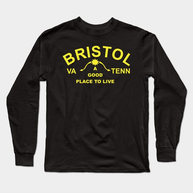 Bristol Va/Tenn Long Sleeve T-Shirt by Tallmike